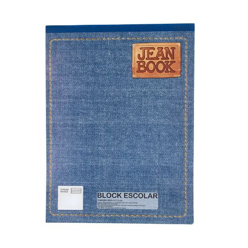 Norma Block Jean Book Rayado Carta
