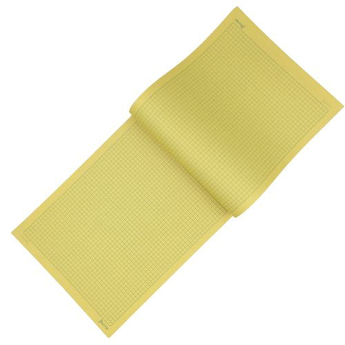 Norma block amarillo carta 50 hojas cuadros