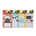 Notas Adhesivas Deli A55202 con Motivos de Animales x 15 Hojas
