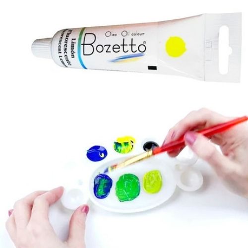 Oleo Bozzetto De 50ml En Todos Los Colores Amarillo Pintando
