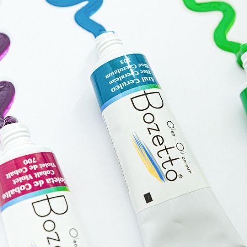 Oleo Bozzetto De 50ml En Todos Los Colores Pintura Con Muestra