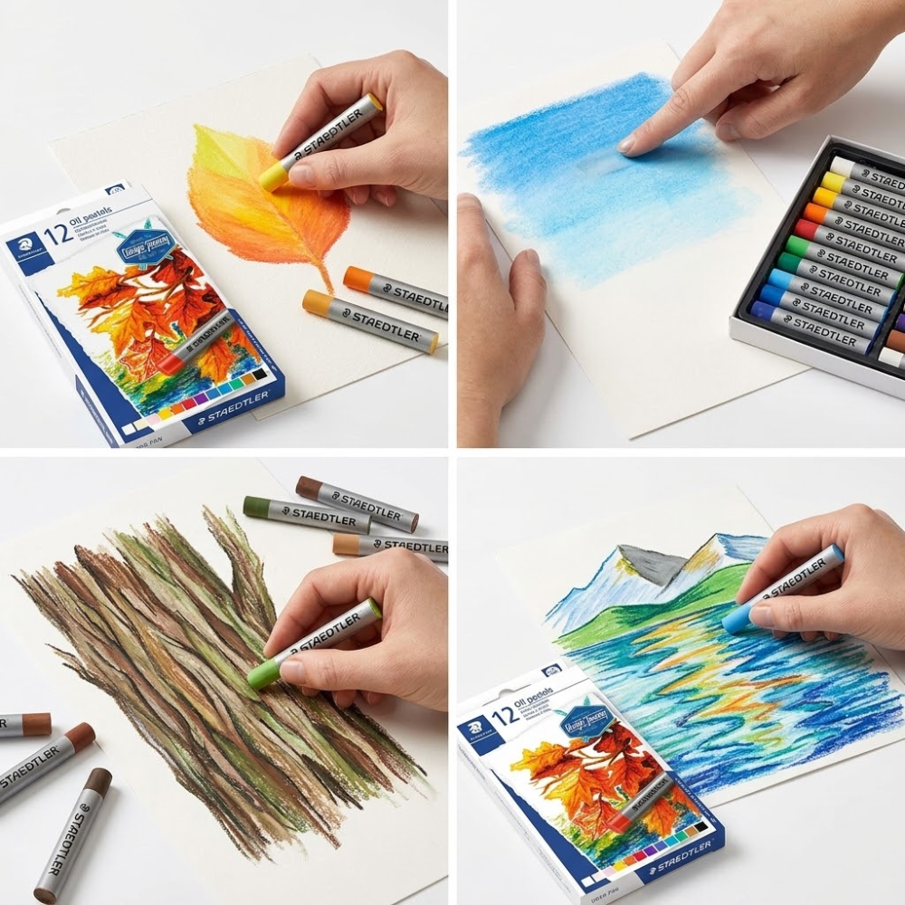 Óleo Pastel Staedtler Karat x12
