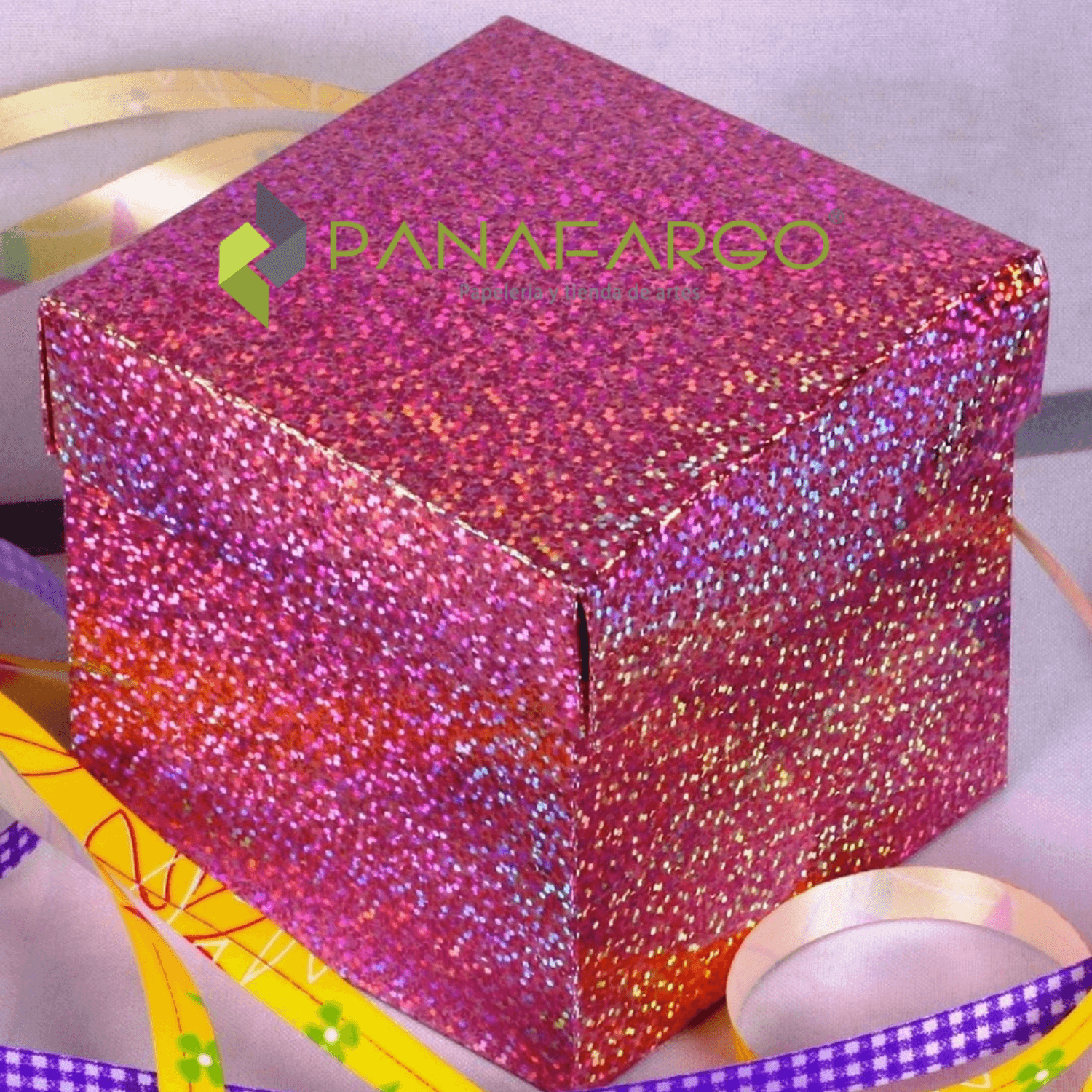 Papel Hologramico Rollo X 5 Pliegos 70 X 50 cm Caja Panafargo