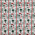 Papel arte Rayas regalos navidad