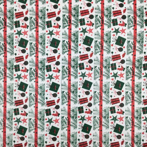 Papel arte Rayas regalos navidad