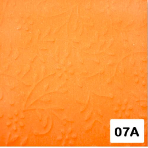 Papel arte dibujo relieve naranja