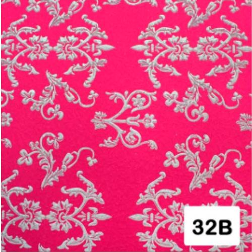 Papel arte estampado fucsia trival