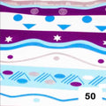 Papel arte estampado lineas curvas colores