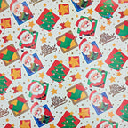 Papel regalo Navidad Feliz navidad botas