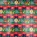 Papel regalo feliz navidad campanas