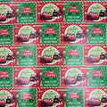 Papel regalo feliz navidad cars