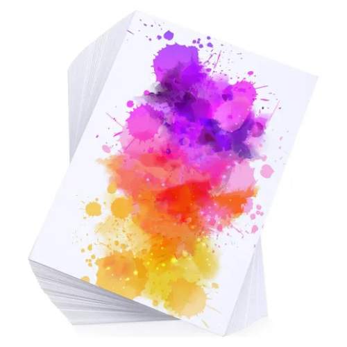 Papel Cartulina Acuarela 1/4 de Pliego 240 gms x 10 hojas Duopapel