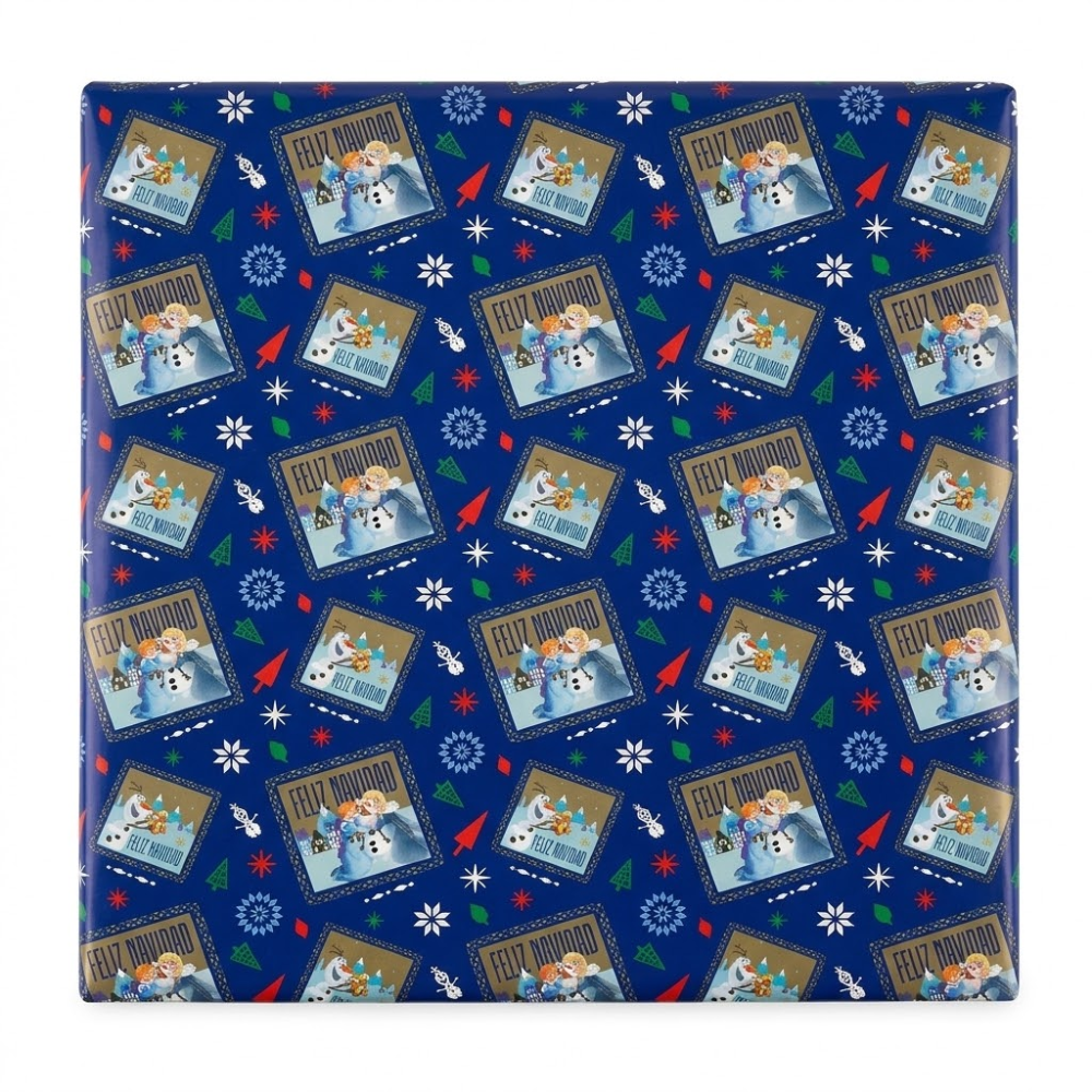 Papel Regalo Navideño Frozen 70 x 50 cm – Primavera