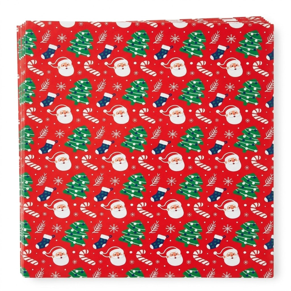 Papel de Regalo Navideño 70x50 Imágen Arbol | Primavera