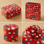 Papel de Regalo Navideño 70x50 Imágen caritas | Primavera