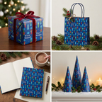 Papel de Regalo Navideño 70x50 Imágen velaz | Primavera