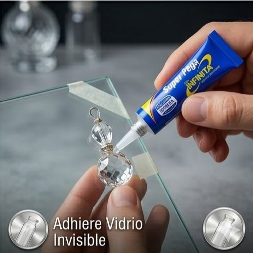 Crazy Infinite Glue - Multipurpose Instant Adhesive for Plastic, Glass, and Metal