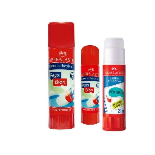 Pegante en barra 40 gr Faber Castell No Toxico Portada