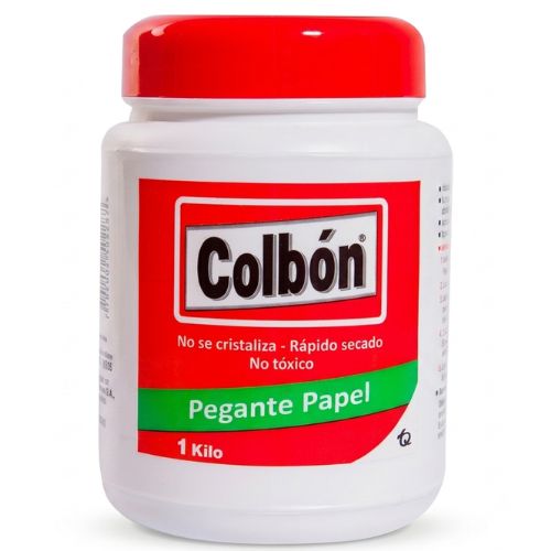 Pegante Líquido Colbón 1 Kg – Adhesivo Profesional para Papel y Cartón