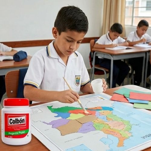 Pegante Líquido Colbón 1 Kg – Adhesivo Profesional para Papel y Cartón