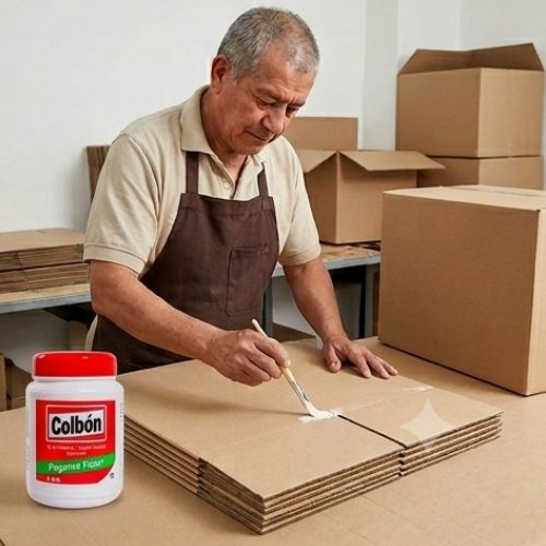 Pegante Líquido Colbón 1 Kg – Adhesivo Profesional para Papel y Cartón