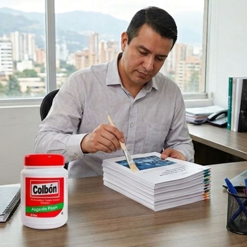 Pegante Líquido Colbón 1 Kg – Adhesivo Profesional para Papel y Cartón