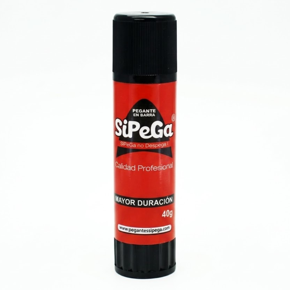 Pegante en Barra SiPega Parchesitos 40 g – Pegamento Escolar