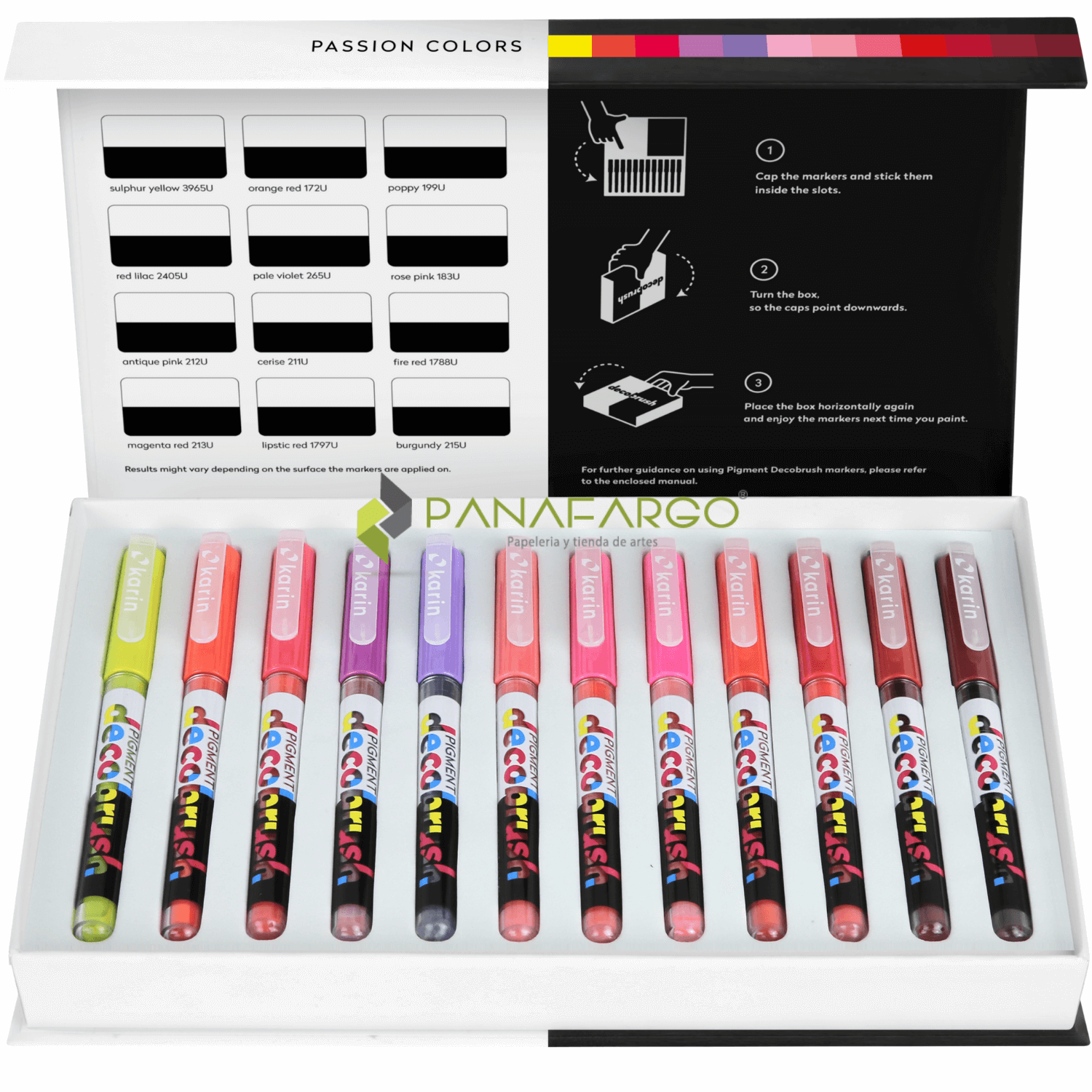 Pigment decobrush passion abierto