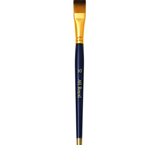 Pincel Plano Cabo Corto AH Royal # 10