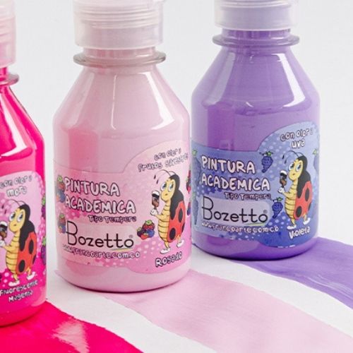 Pintura Academica Bozzetto Con Olor De 120gm De Varios Colores Rosados