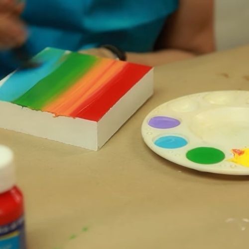 Pintura Acrilica Al Frio Franco Arte De 1 L Pintando Con Acrilico Al Frio