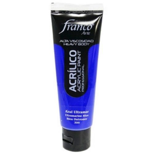 Pintura Acrilica Franco Arte En Todos Los Colore color Azul De pie