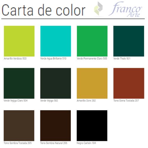 Pintura Acrilica Franco Arte colores 3