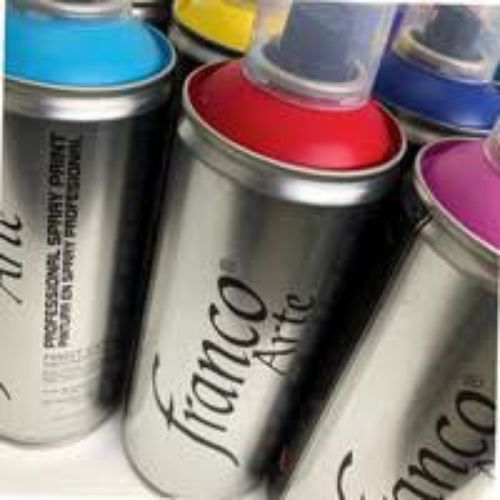Pintura En Spray Franco Arte Colores Pirmarios
