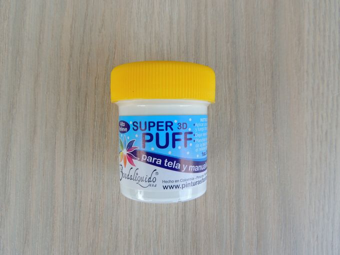 Pintura para tela puff