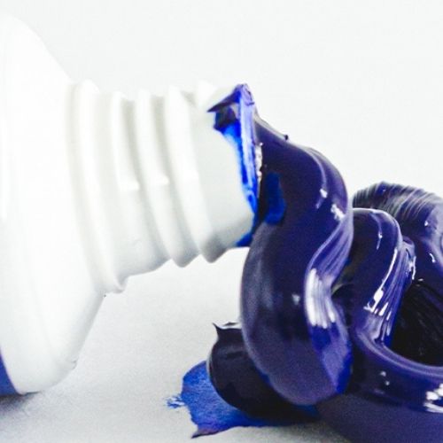 Pinturas Franco Arte De Oleo En todos Los Colores Y Tamanos Color Azul Fuera Del Tubo