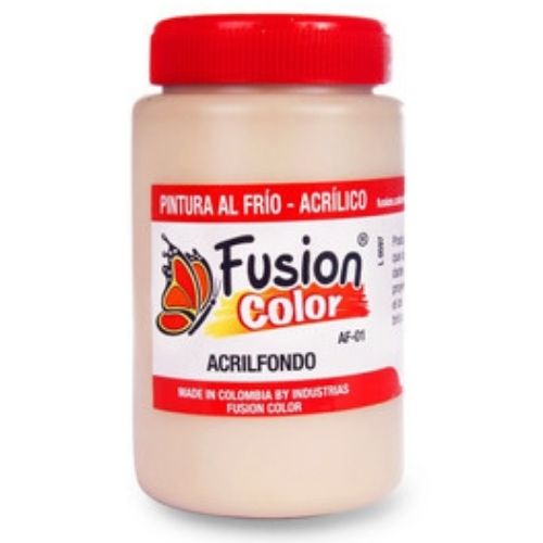 Pinturas Fusion Color Acrilico Al frio De 250cc Y 60cc Muestra De 250 Cc