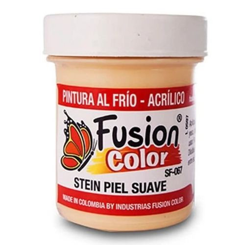 Pinturas Fusion Color Acrilico Al frio De 250cc Y 60cc Unida Muestra 60cc