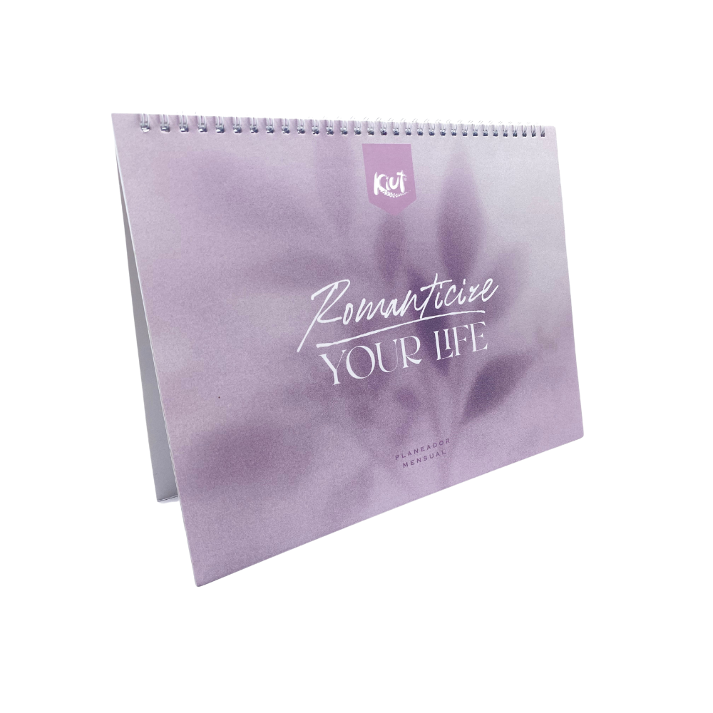 Kiut Monthly Planner Progress not perfection