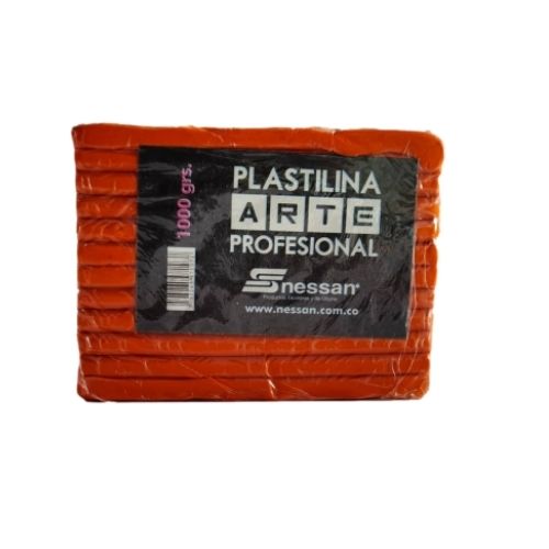 Plastilina Profesional Nessan Naranja