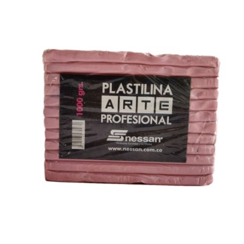 Plastilina Profesional Nessan Rosado