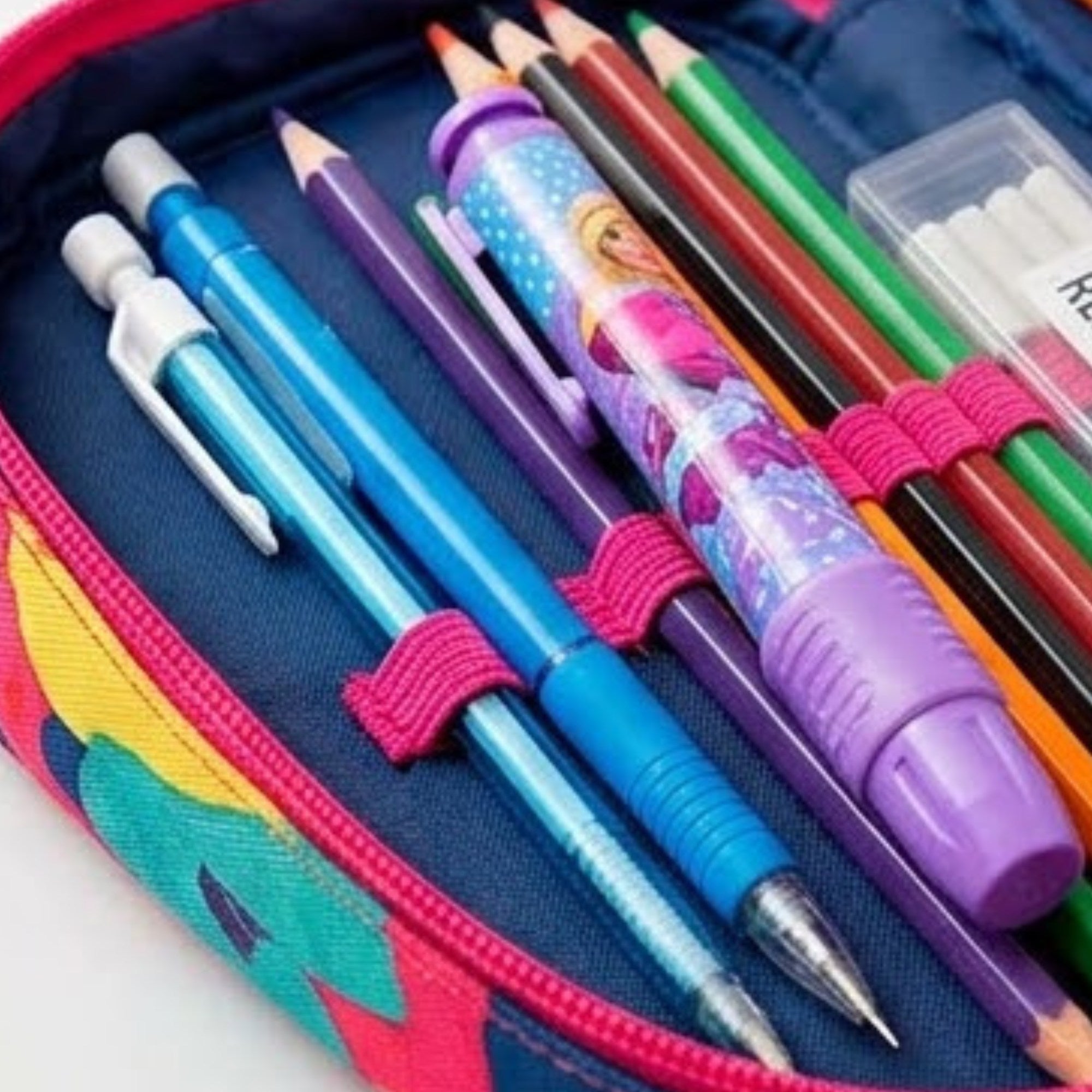 Retractable Eraser Holder for School - Disney Girl Characters
