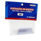 Portaguías o Visor de Acetato Transparentes para Carpeta Colgante x 10