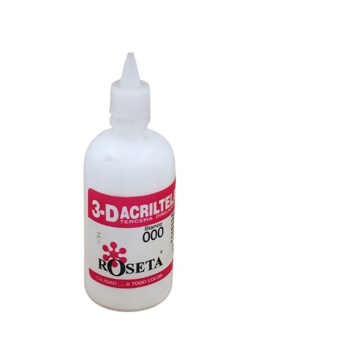 ROSETA ACRITELA 3D 65 CC BLANCO