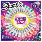 Ruleta Sharpie Glam Pop x30 unds - Marcadores Permanentes Punta Fina