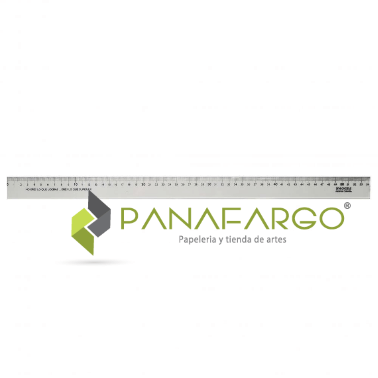Regla de 30 cm Linea Azul Profesional Fina X 30 cm Panafargo 1