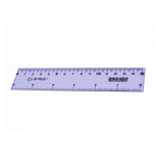 Regla Línea Azul 15 cm Colores Ancha | Regla Escolar