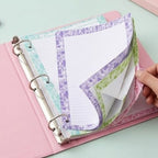 Repuesto de 80 Hojas a Rayas Para Folder 105 Estampada Primavera