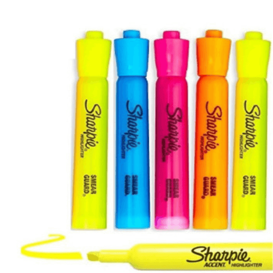 Resaltador Sharpie Accent Flat Surtido Panafargo 1