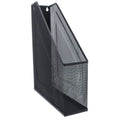 Revistero Metalico Negro Organizador De Maya Portada